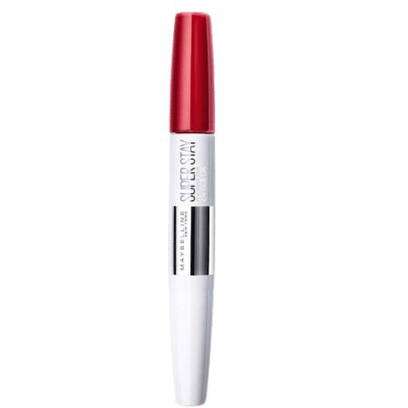 Le produit à lèvres à double embout rouge et blanc saisissant, « Maybelline New York Rouge à lèvres Superstay 24H Super Impact Eternal Cherry 573 », insuffle une touche d'originalité inspirée de l'esprit dynamique de Dakar, offrant une tenue longue durée qui perdure dans les rues dynamiques du Sénégal. Dakar