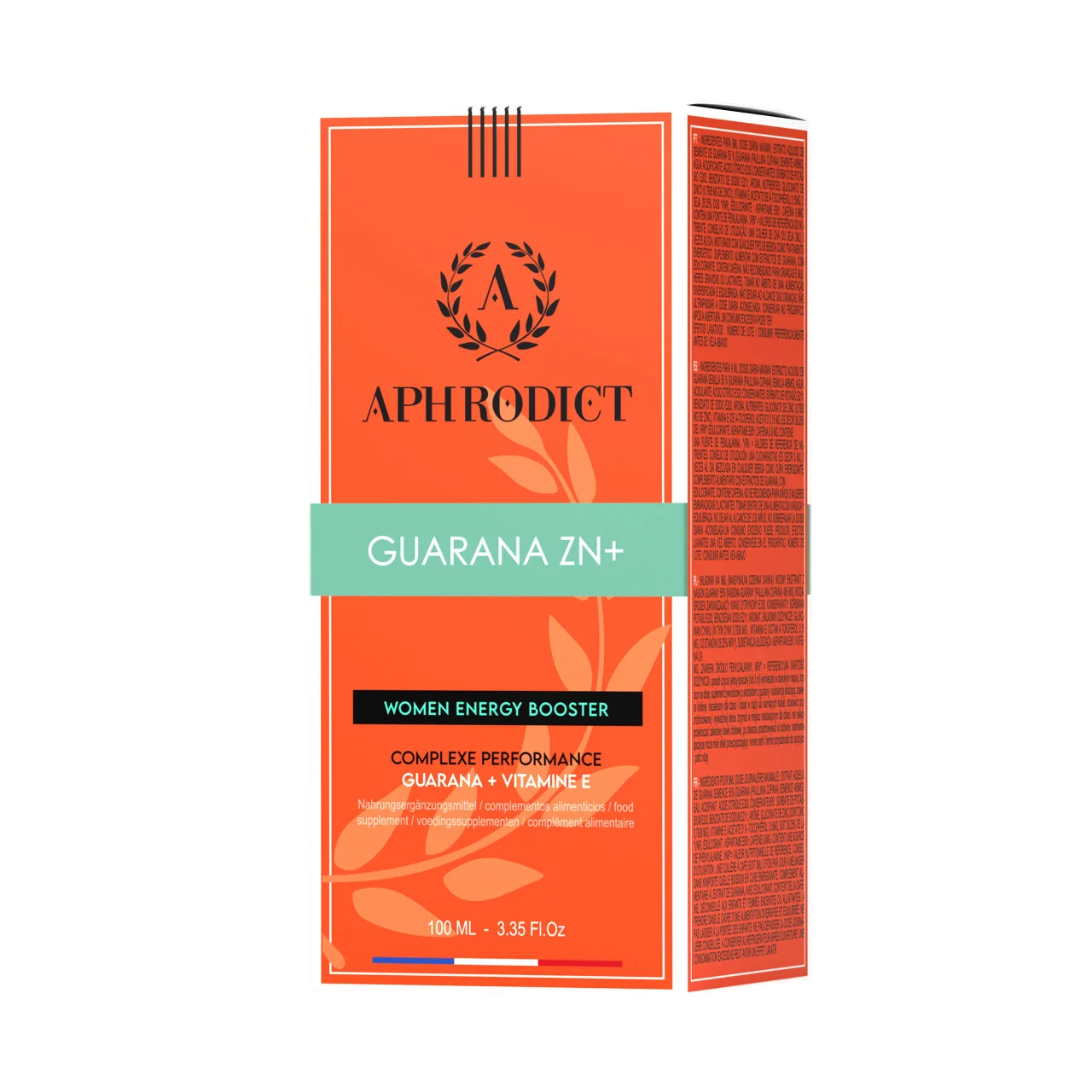 Une boîte de RUF Aphrodict Guarana Stimulant Sexuel Libido pour Femme 100 ml