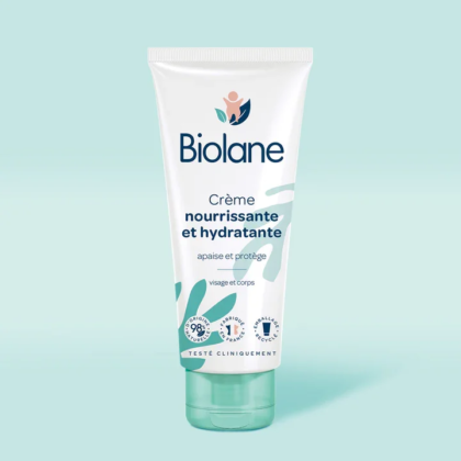 Un tube de Biolane Crème Nourrissante et Hydratante Pour Bébé 50 ml