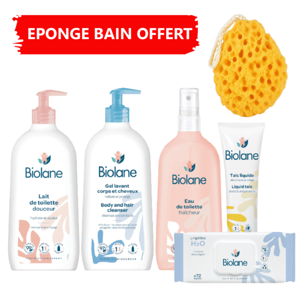 L'OFFRE Biolane Gamme Soins Bébé + Éponge