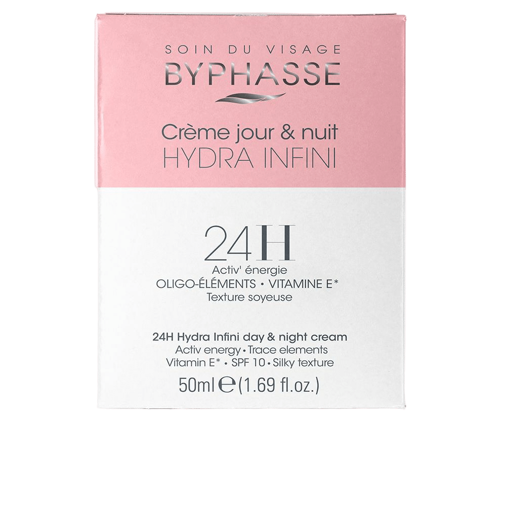 Le packaging avant de BYPHASSE Crème Hydratant Infini 24H jour et nuit 50 ml