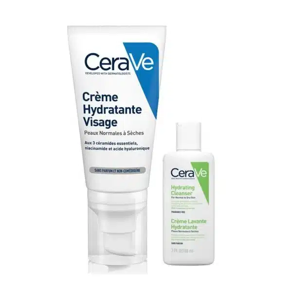 Deux produits CeraVe