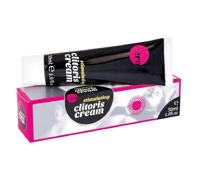 Un tube de Crème Resserrement stimulante Ero by Hot Vagina Tightening Xxs Femme 30 ml dans un emballage noir