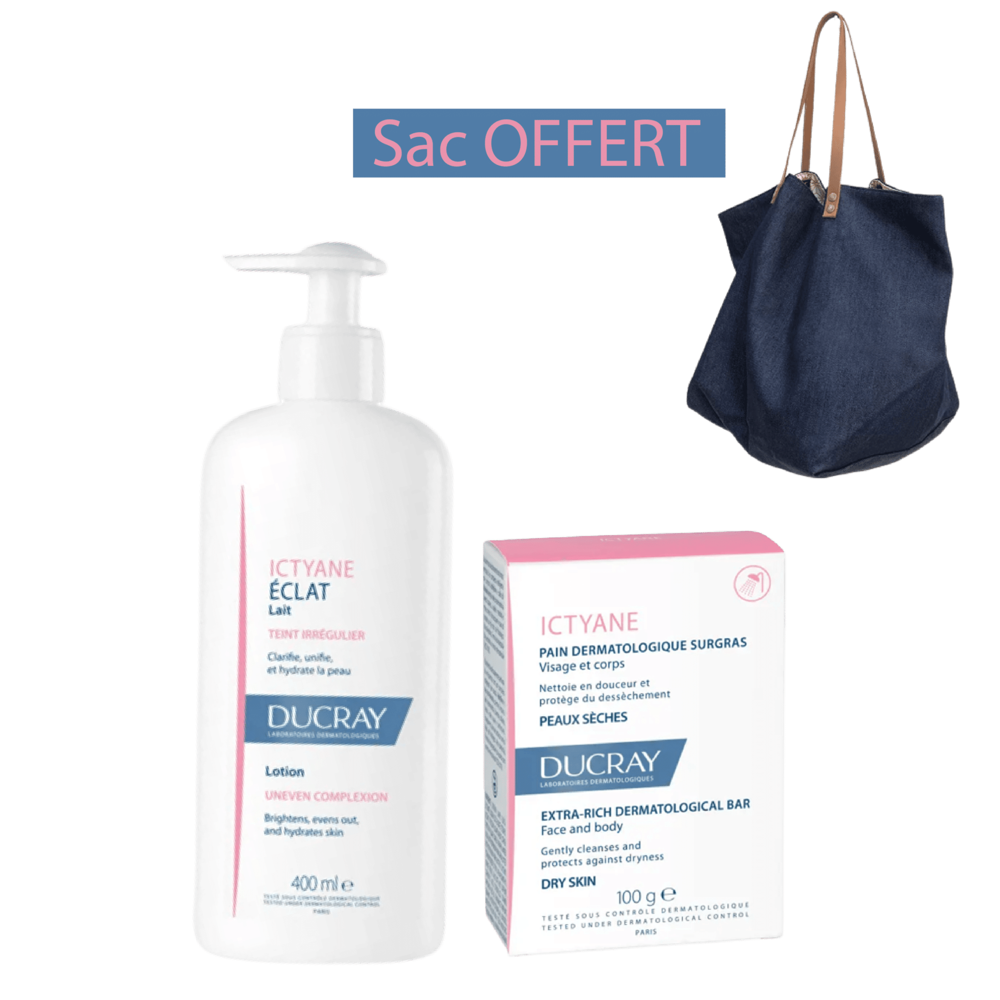 Les produits de soin Ducray comprennent une lotion