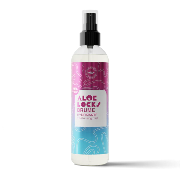 Un flacon de 250 ml de Easy Pouss Aloé Locks Brume Hydratante et Rafraîchissante