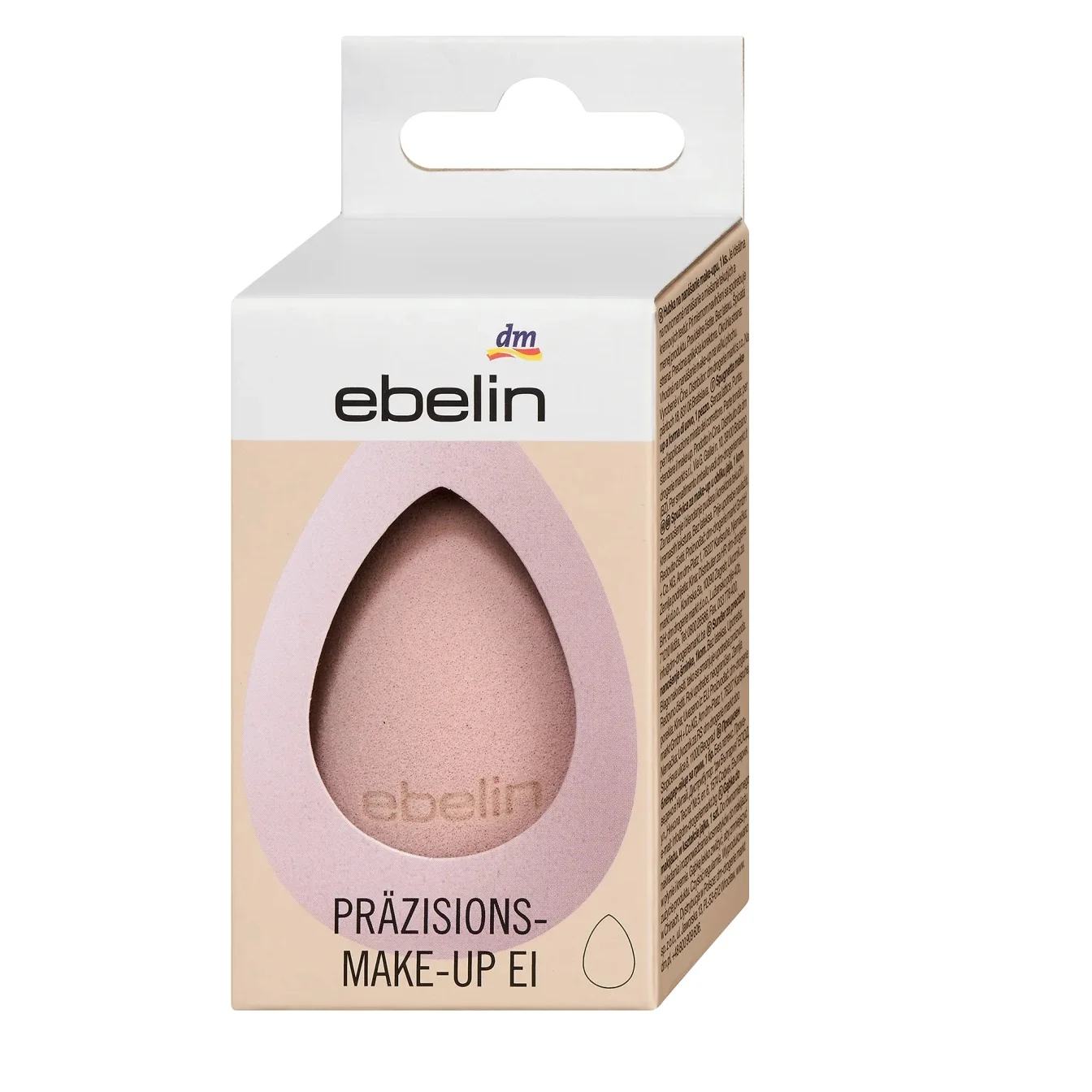 L'emballage Ebelin Éponge de Maquillage Pour Appliquer le Fond de Teint 1 Pièce