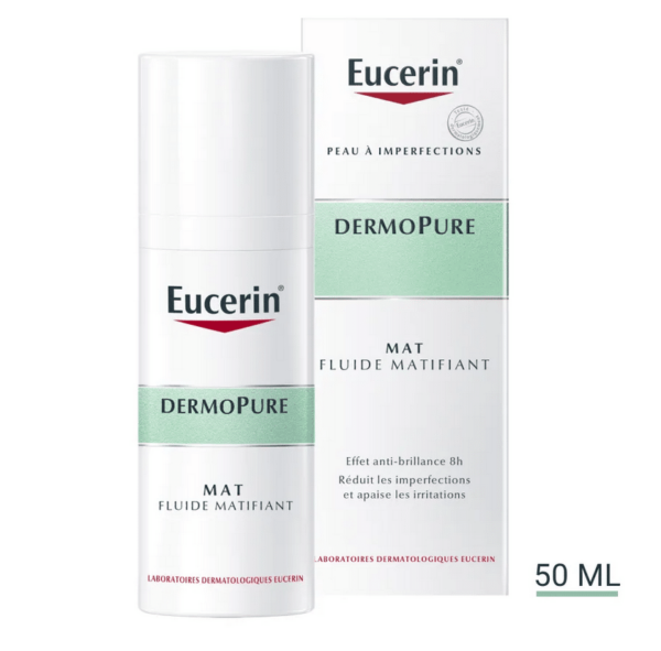 Eucerin Dermopure - Mat Fluide Matifiant - Peaux Grasses