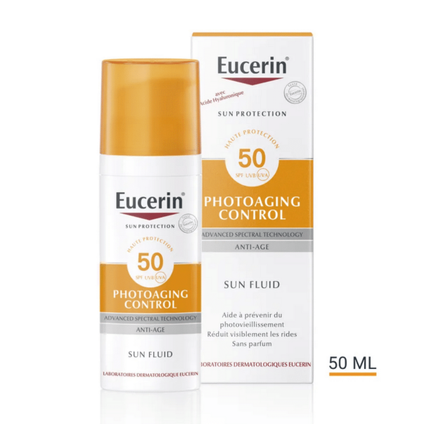 Eucerin Sun Protection - Photoaging Control Fluide Solaire SPF50 Anti-Âge