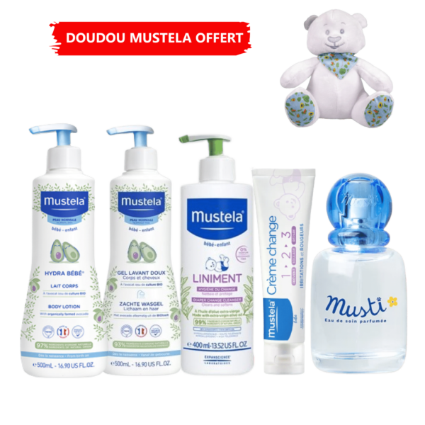 Mustela Kit Fresh Baby Pour les Soins de Bébé dès la Naissance