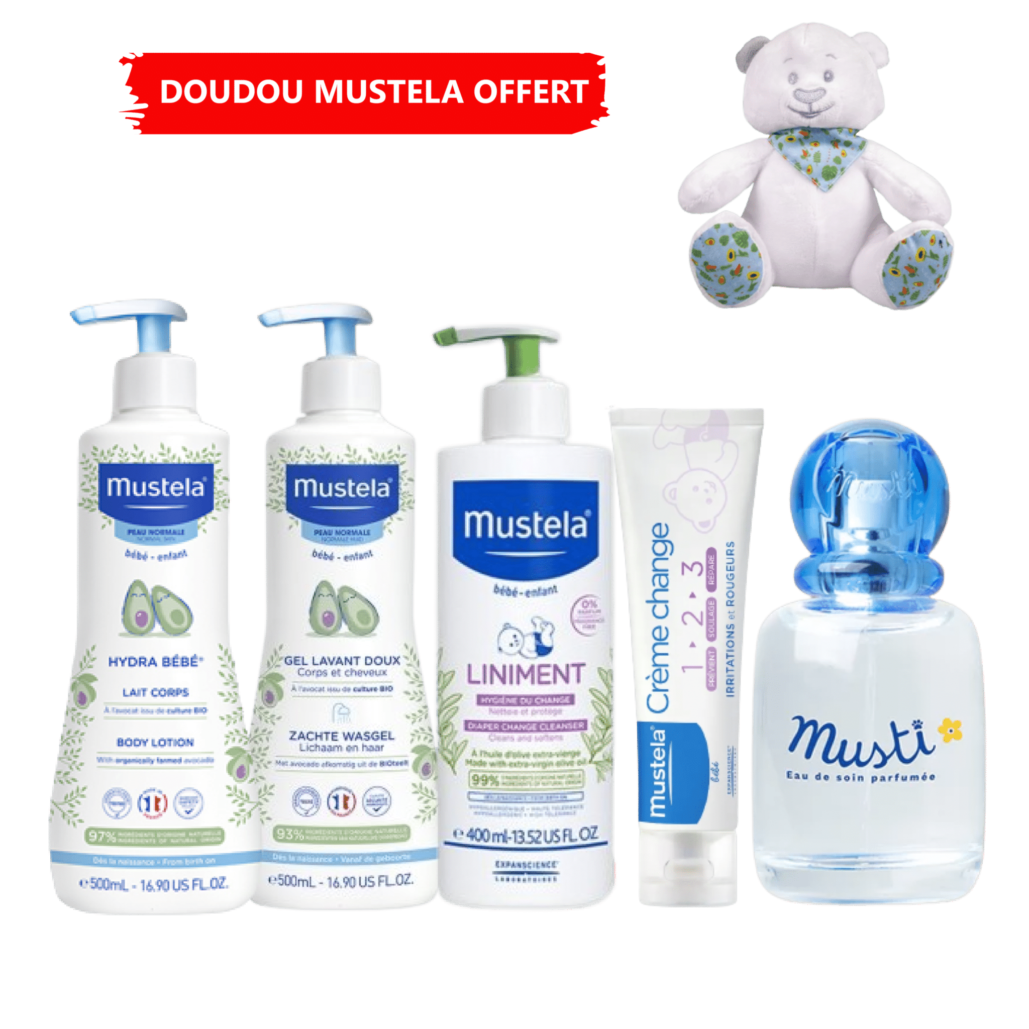 Mustela Kit Fresh Baby Pour les Soins de Bébé dès la Naissance