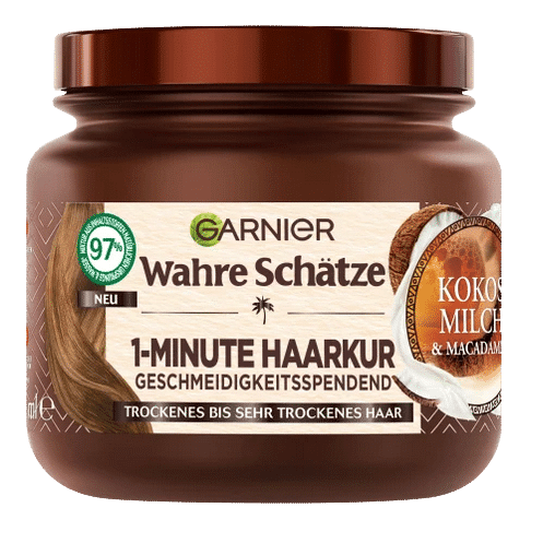 Garnier Ultra Doux Masque Remède Lait de Coco et Macadamia 340 ml pour cheveux très secs