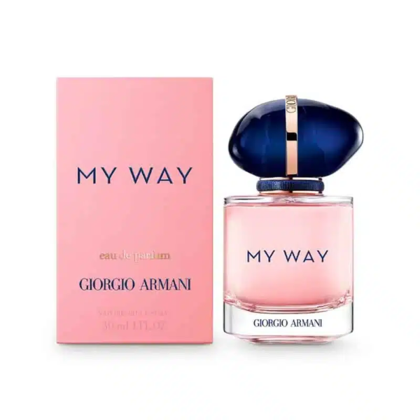 Flacon et coffret de Giorgio Armani My Way Eau de Parfum 30 ml