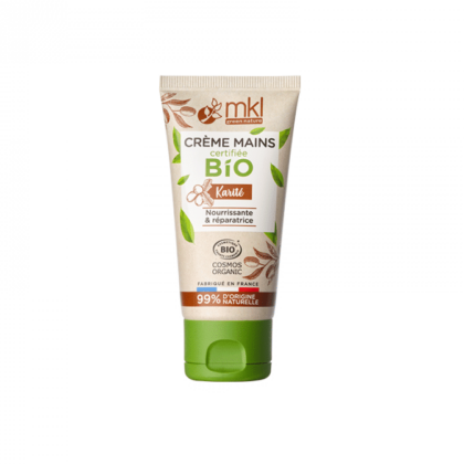 Un tube de MKL Crème mains certifiée BIO Karité - 50 ml