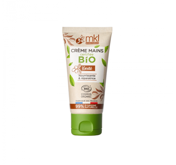 Un tube de MKL Crème mains certifiée BIO Karité - 50 ml