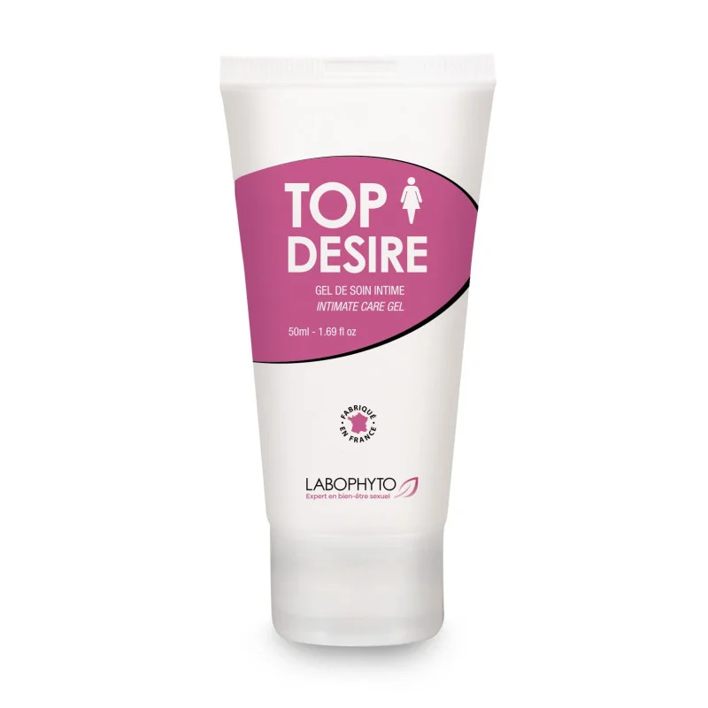 Un tube de Labophyto Top Desire Gel de Soin Intime