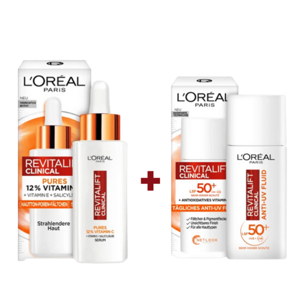 Deux produits de soin L'Oréal Paris