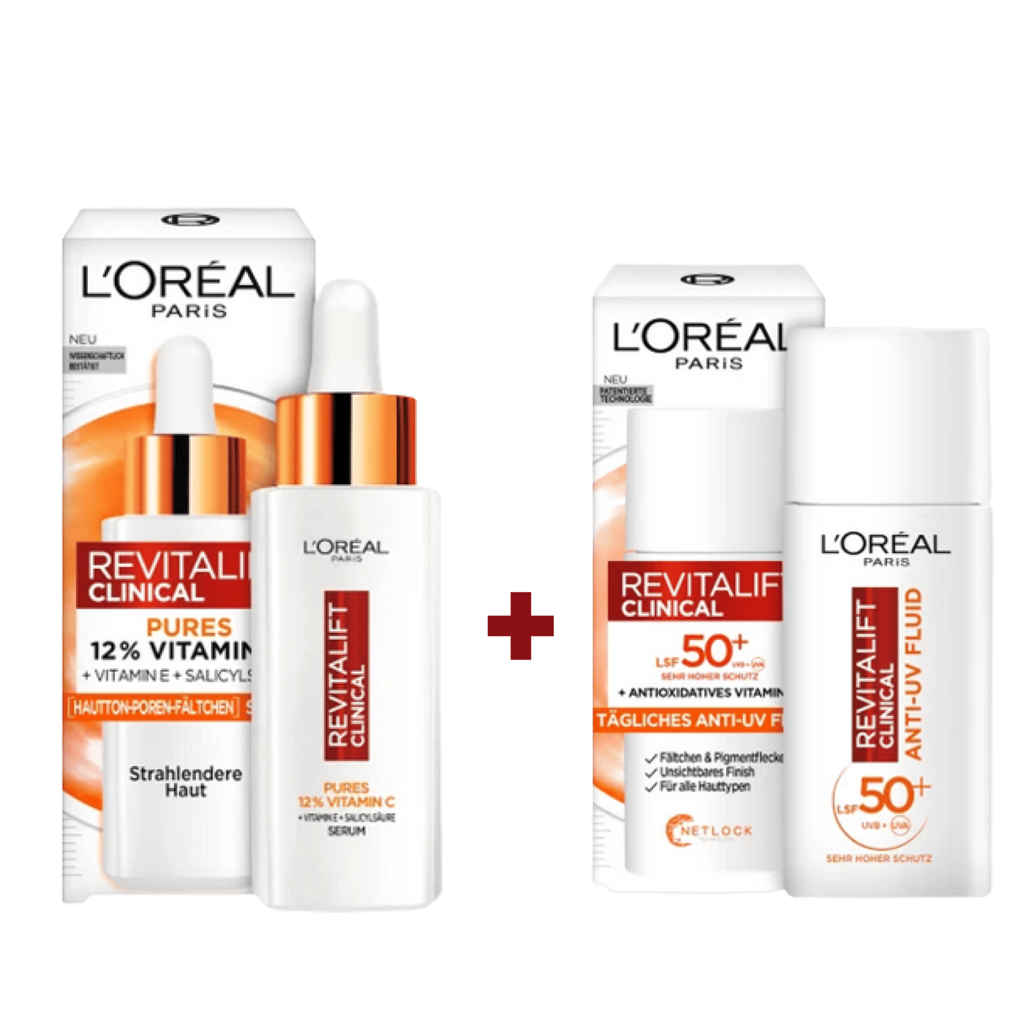 Deux produits de soin L'Oréal Paris