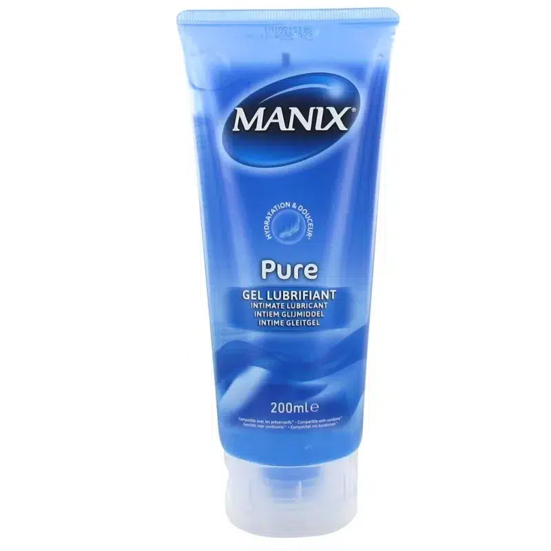 Tube de Manix Pure Gel Lubrifiant Intime à Base d'Eau