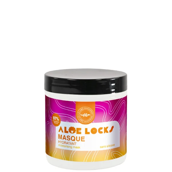 Un pot de 250 ml de Masque Hydratant Aloé Locks Easy Pouss