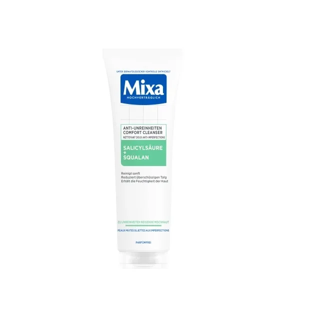 Un tube de 150 ml de Mixa Gel Nettoyant Anti impuretés