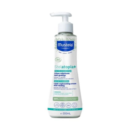 Flacon de MUSTELA Crème relipidante anti-grattage