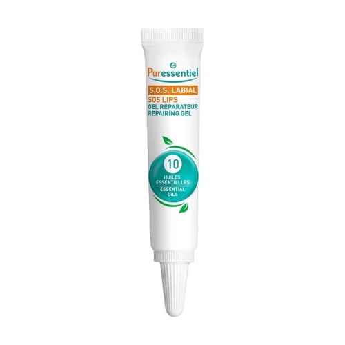 Tube de PURESSENTIEL Gel Réparateur SOS Labial 5 ml