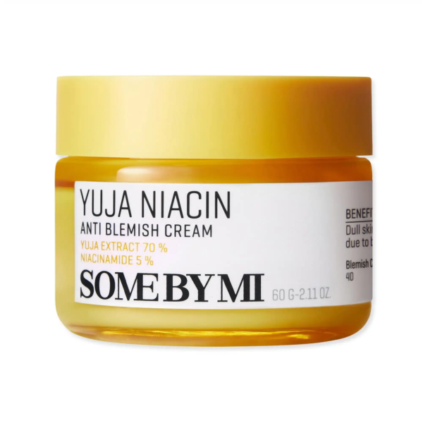 Un pot de 60 g de Some By Mi Yuja Niacin Anti Blemish Cream Crème Anti-Imperfections